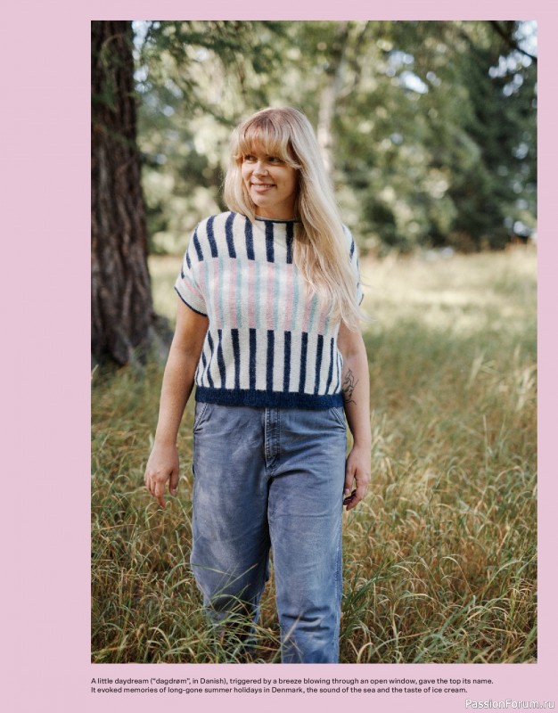 Вязаные модели в журнале «Laine Magazine №24 2025 Spring»