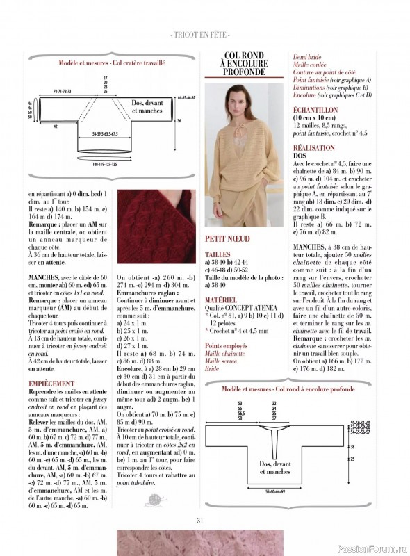 Вязаные модели в журнале &laquo;Plus Tricot №6 2025&raquo;