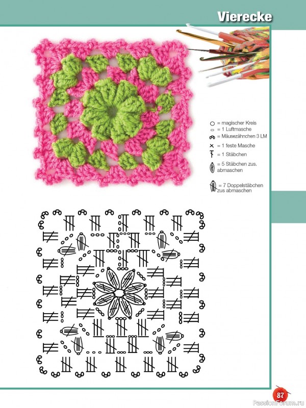 Вязаные проекты крючком в журнале «Muster-Hits №1 2024»