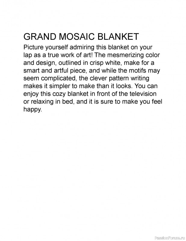 Вязаные проекты в книге «Crochet Modular Blankets»