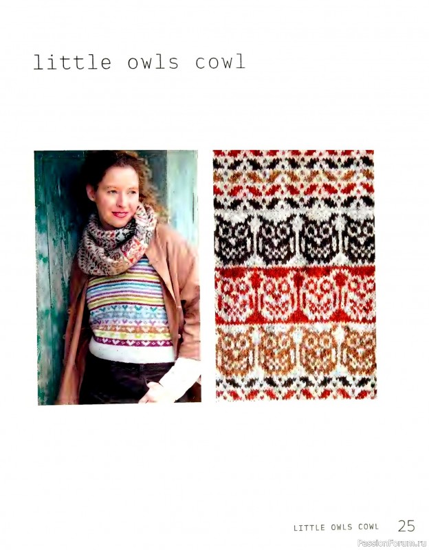 Вязаные проекты в книге «More Easy Fairisle Knits».