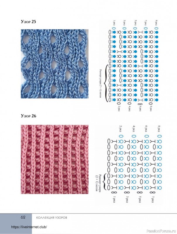 Вязаные проекты в книге «Поперечное вязание крючком от А до Я»