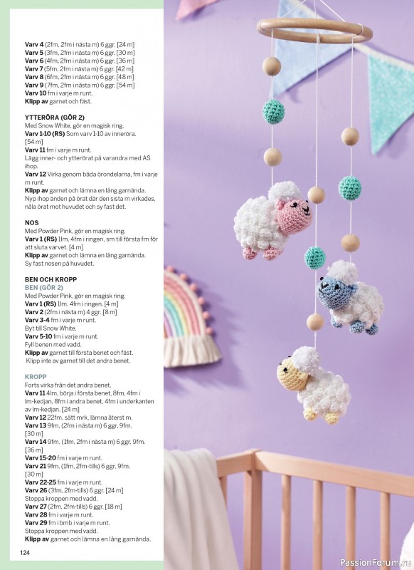 Вязаные проекты в журнале &laquo;Inspirerande handarbete - April 2026&raquo;