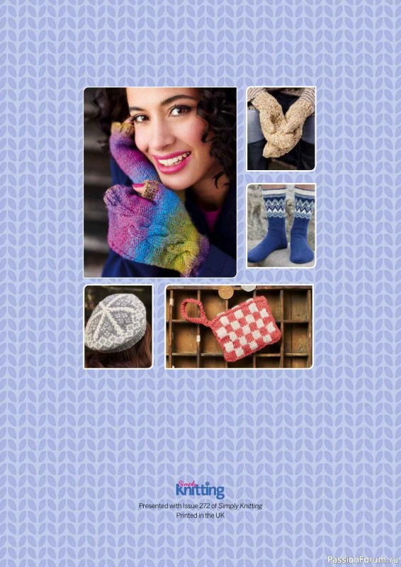 Вязаные проекты в журнале &laquo;Simply Knitting №272 2025&raquo;
