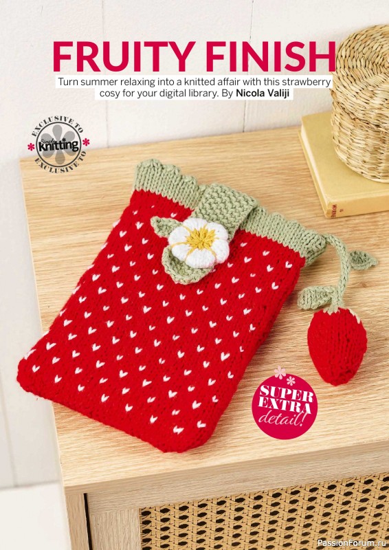 Вязаные проекты в журнале «Simply Knitting №278 2026»