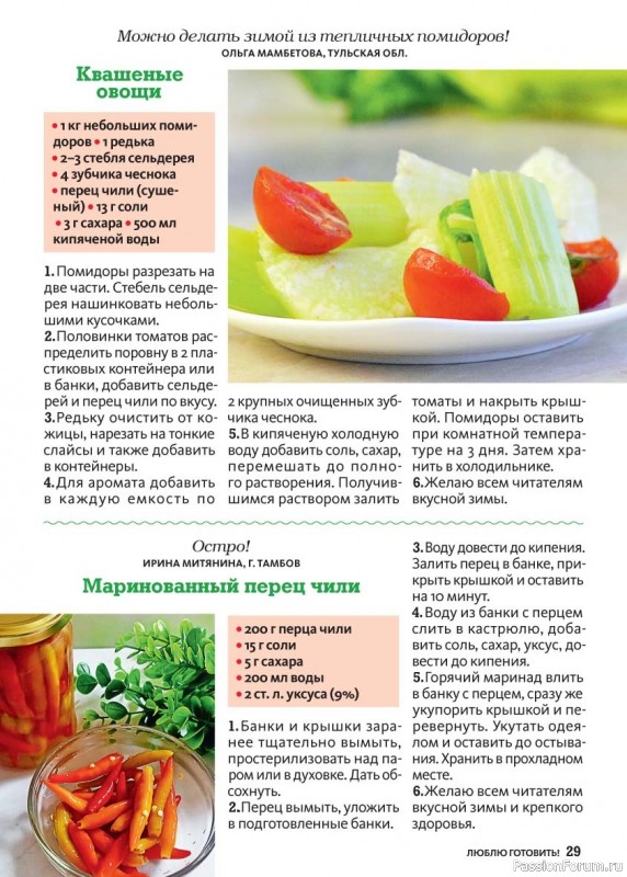 Коллекция кулинарных рецептов в журнале «Люблю готовить! Спецвыпуск №4 2025»