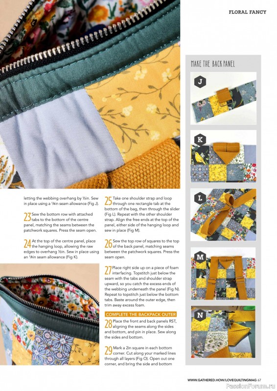Коллекция проектов для рукодельниц в журнале «Love Patchwork & Quilting №154 2025»