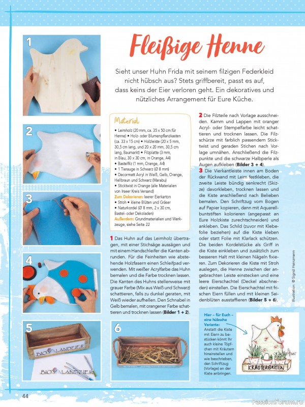 Коллекция проектов для рукодельниц в журнале &laquo;Mein Deko & Bastelspass Sonderheft №61 2026&raquo;