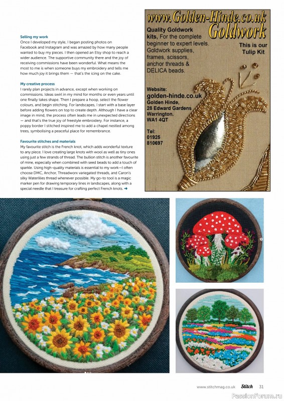 Коллекция проектов для рукодельниц в журнале &laquo;Stitch Magazine №159 2026&raquo;