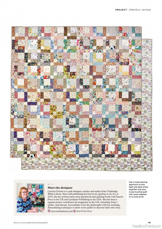 Коллекция проектов для рукодельниц в журнале &laquo;Todays Quilter №138 2026&raquo;