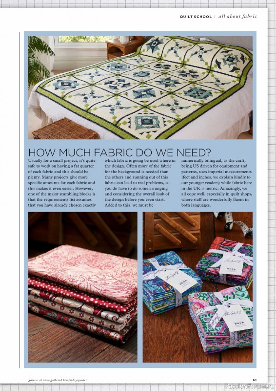 Коллекция проектов для рукодельниц в журнале &laquo;Todays Quilter №138 2026&raquo;