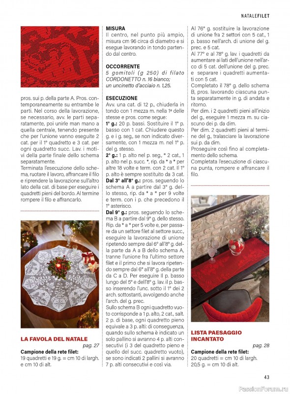 Коллекция проектов в журнале «Mani di Fata - Speciale Natale №1 2025»