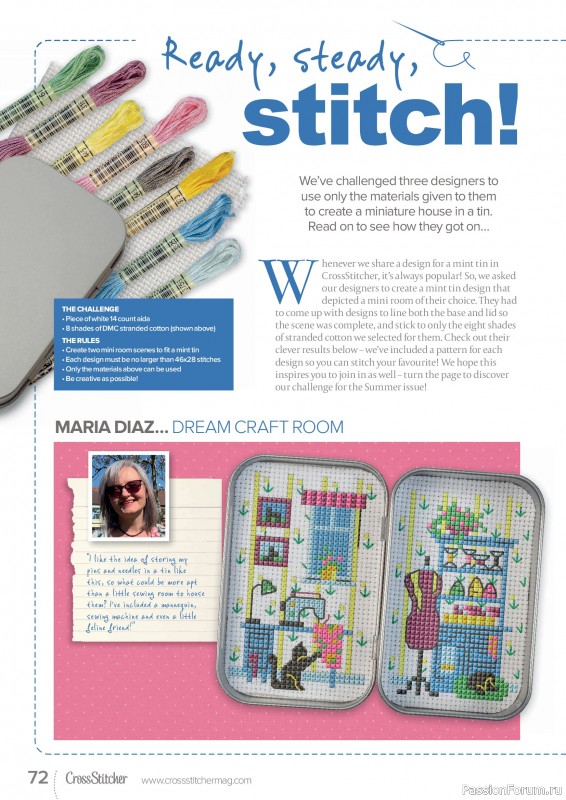 Коллекция вышивки в журнале &laquo;CrossStitcher №434 2026&raquo;