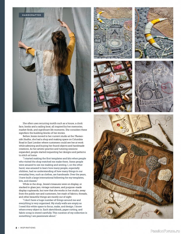 Коллекция вышивки в журнале &laquo;Inspirations №129 2026&raquo;