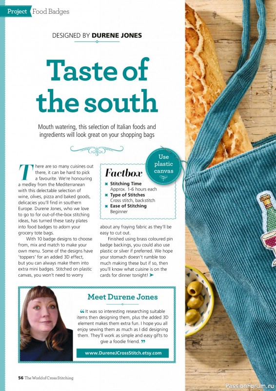 Коллекция вышивки в журнале &laquo;The World of Cross Stitching №370 2026&raquo;