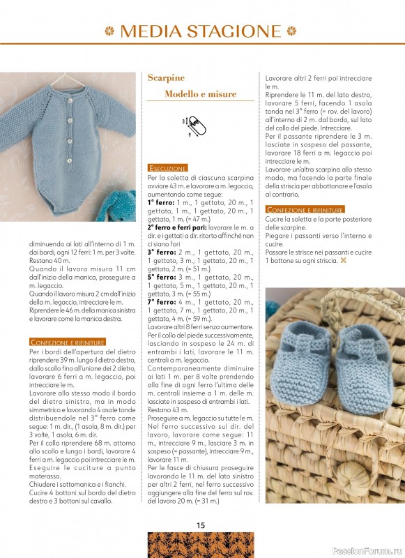 Вязаные модели для детей в журнале «Piu Maglia Bebe №4 2025»