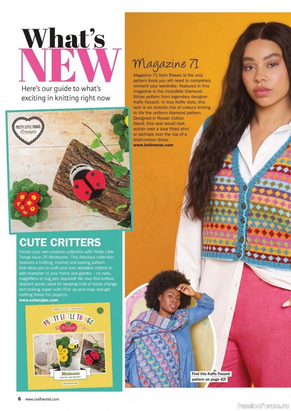 Вязаные модели спицами в журнале «Knit Now №142 2022»