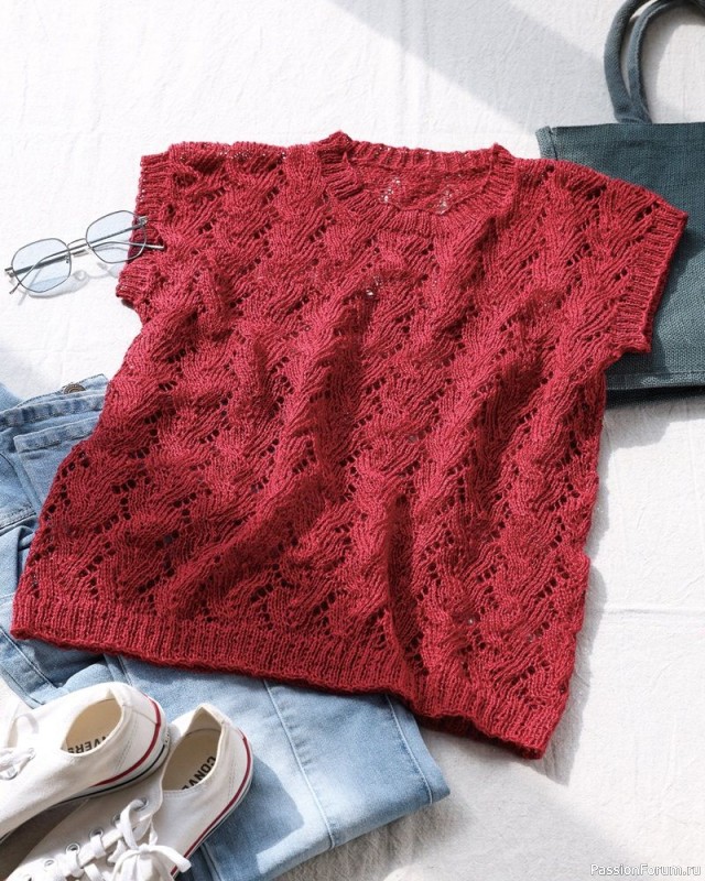 Вязаные модели в журнале «Knit Ange - Summer 2025»