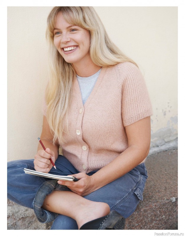 Вязаные модели в журнале «Laine Magazine №24 2025 Spring»