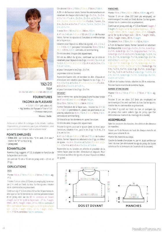 Вязаные модели в журнале &laquo;Plassard La Belle Laine №192 2025&raquo;