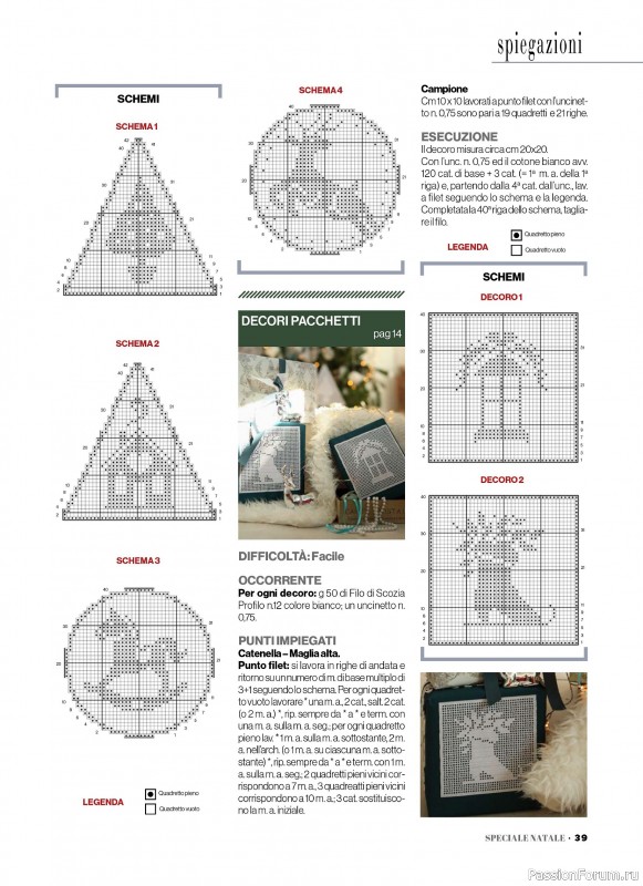 Вязаные проекты крючком в журнале «Profilo Uncinetto Speciale №6 2025»