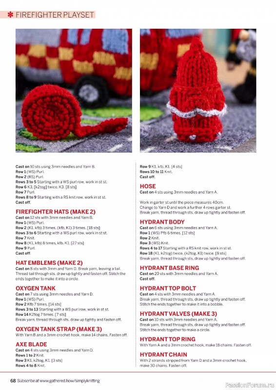 Вязаные проекты крючком в журнале «Simply Knitting №263 2025»