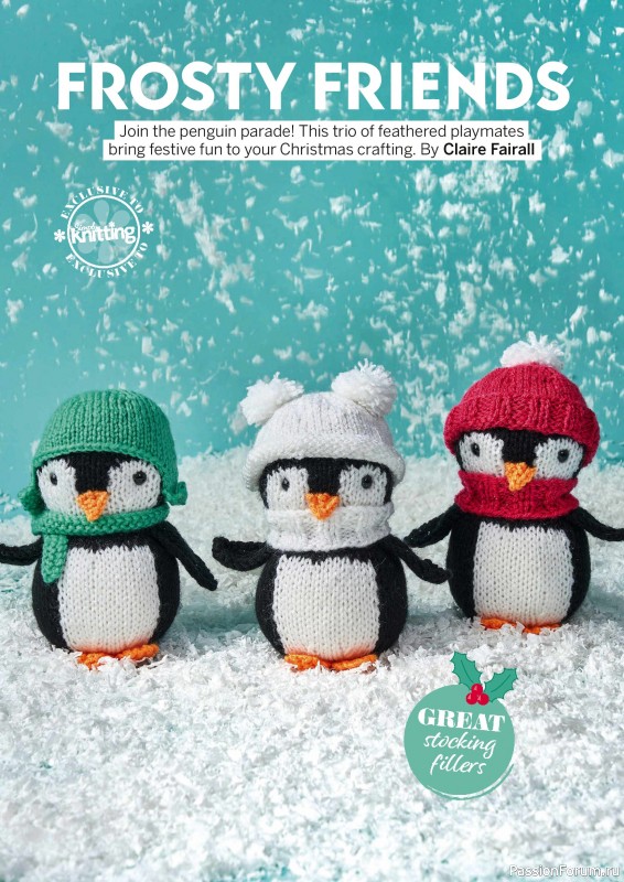 Вязаные проекты крючком в журнале «Simply Knitting №270 2025»