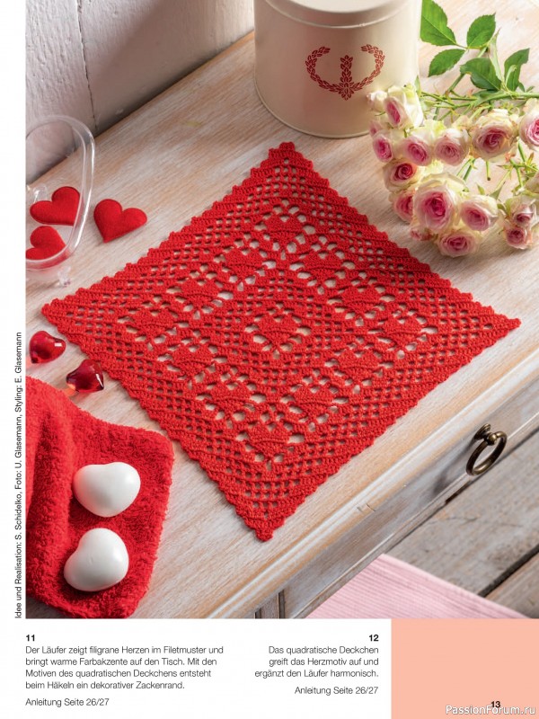 Вязаные проекты спицами в журнале «Hakeln Kreativ №1 2026»