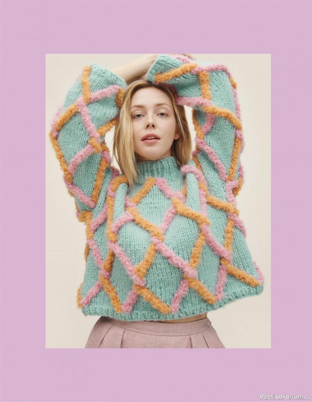 Вязаные проекты в книге «52 Weeks of Chunky Knits».