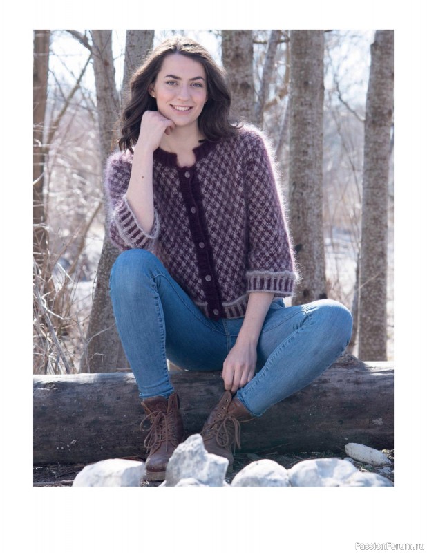 Вязаные проекты в книге «Fair Isle Fashion Knits»