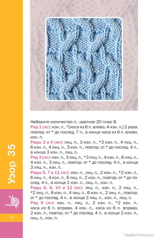 Вязаные проекты в книге &laquo;Узоры спицами на каждый день&raquo;.