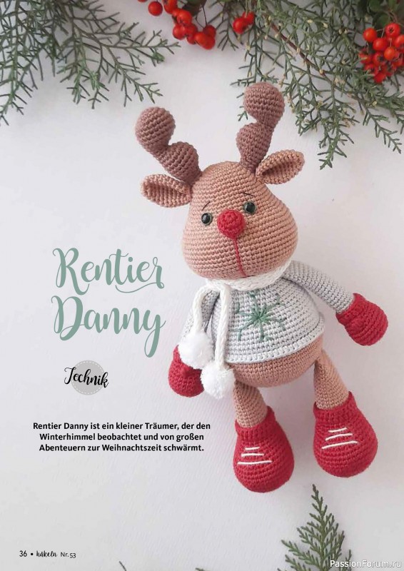 Вязаные проекты в журнале «Hakeln das Maschen Magazin №53 2025»