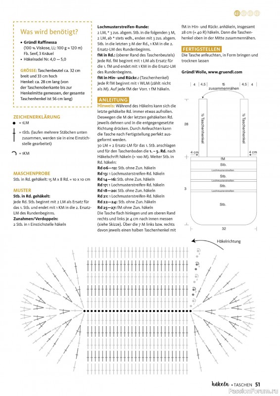 Вязаные проекты в журнале &laquo;Hakeln Spezial №2 2026 - Taschen&raquo;