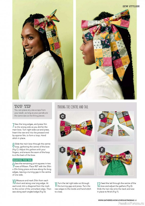 Коллекция проектов для рукодельниц в журнале «Love Patchwork & Quilting №149 2025»
