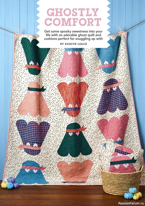 Коллекция проектов для рукодельниц в журнале «Love Patchwork & Quilting №154 2025»