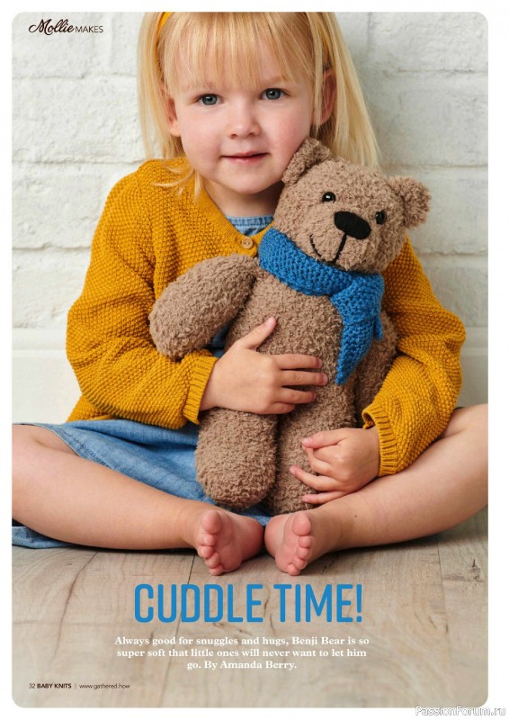 Коллекция проектов для рукодельниц в журнале «Mollie Makes Presents - Gorgeous Knits for Tots 2025»