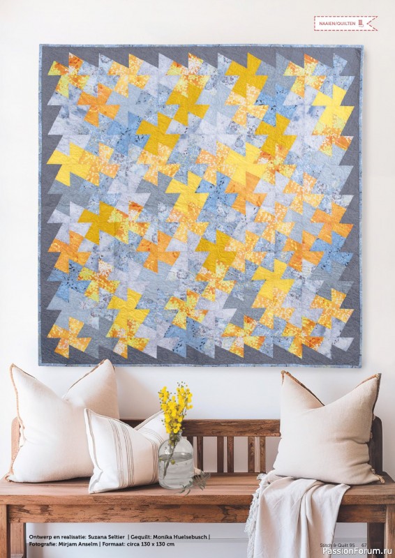 Коллекция проектов для рукодельниц в журнале «Stitch & Quilt №96 2026»