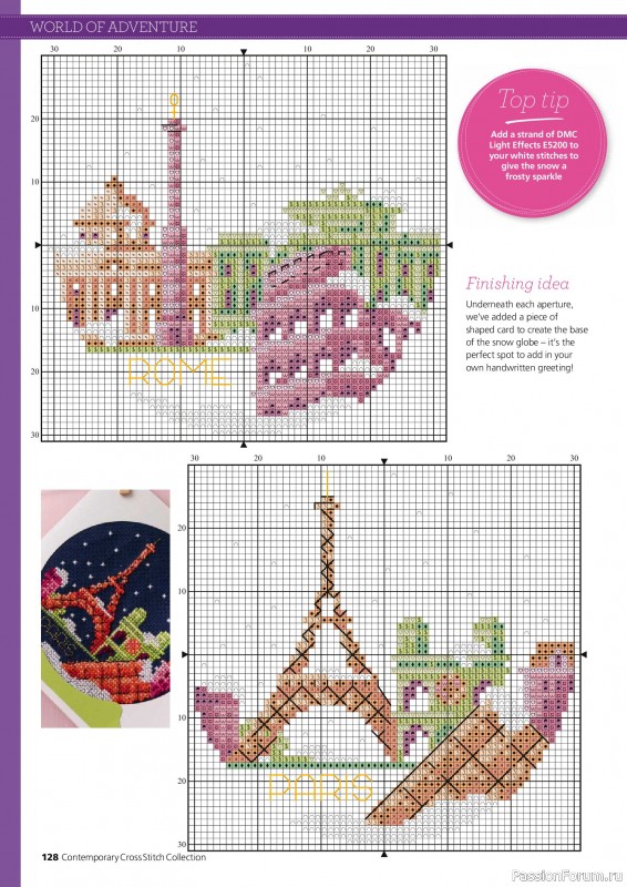 Коллекция вышивки в журнале «Ultimate CrossStitch Collection - Contemporary 2026»