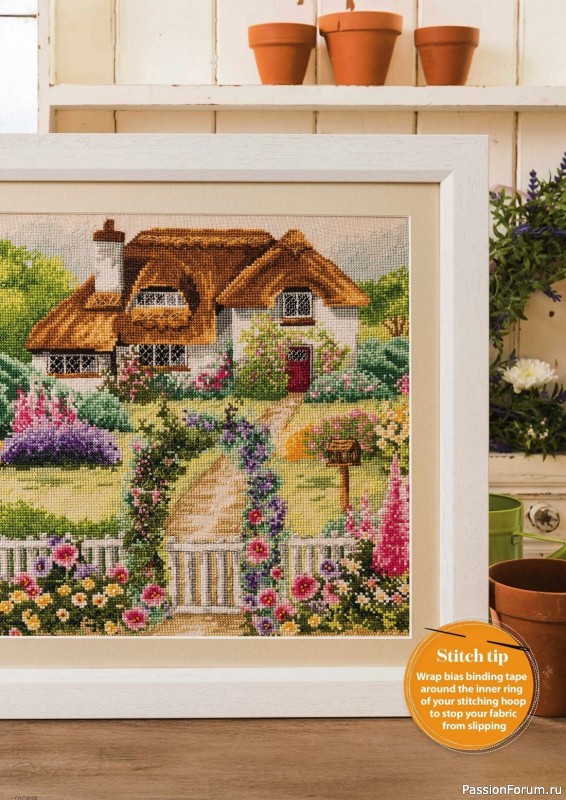 Коллекция вышивки в журнале «Cross Stitch Gold - Floral Collection 2023»