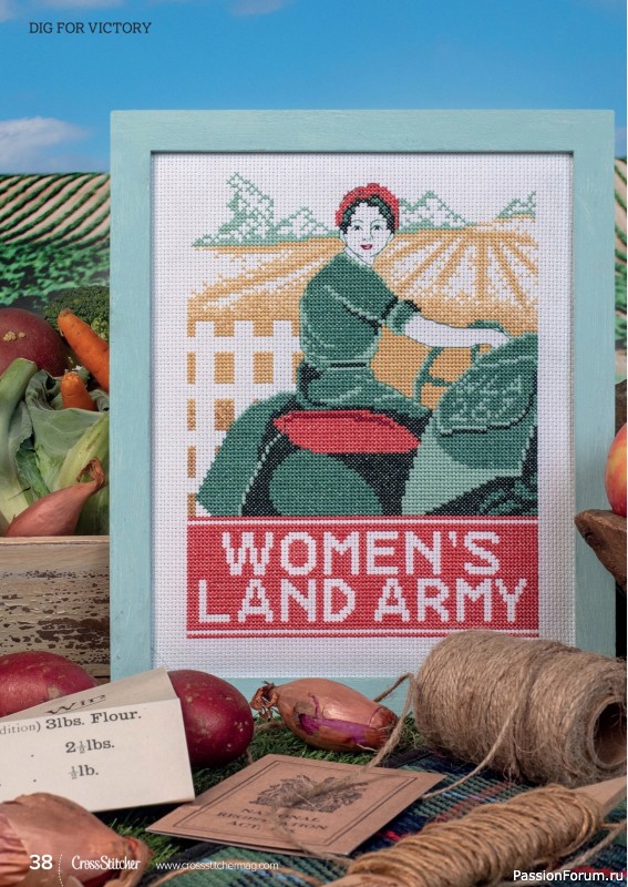 Коллекция вышивки в журнале «CrossStitcher №425 2025»