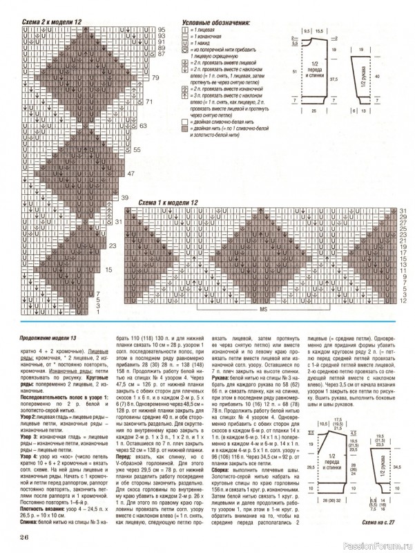 Вязаные модели в журнале «Сабрина №9 2022»