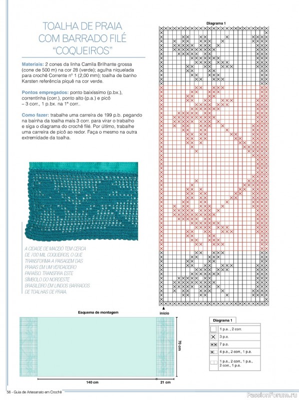 Вязаные проекты крючком в журнале «Guia de Artesanato em Croche №1 2022»