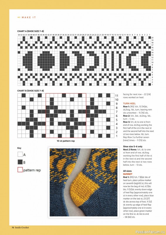 Вязаные проекты крючком в журнале «Inside Crochet №183 2025»