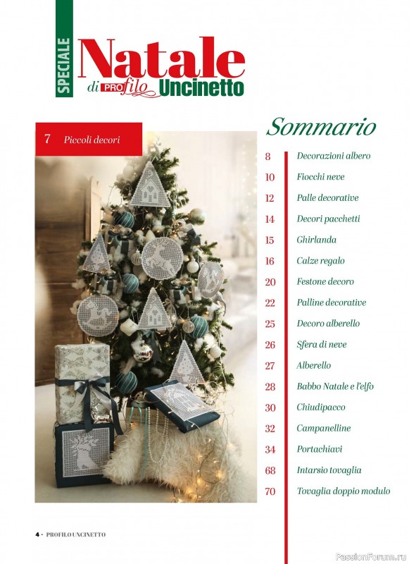 Вязаные проекты крючком в журнале «Profilo Uncinetto Speciale №6 2025»