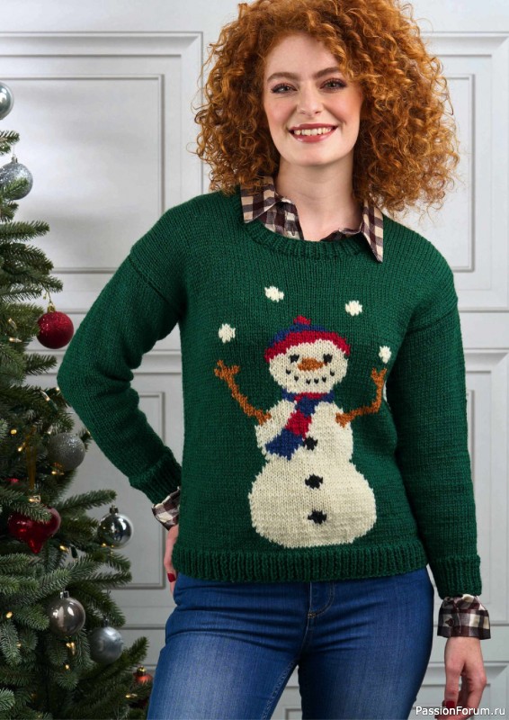 Вязаные проекты крючком в журнале «Simply Knitting - Your Knitted Christmas - 2025»