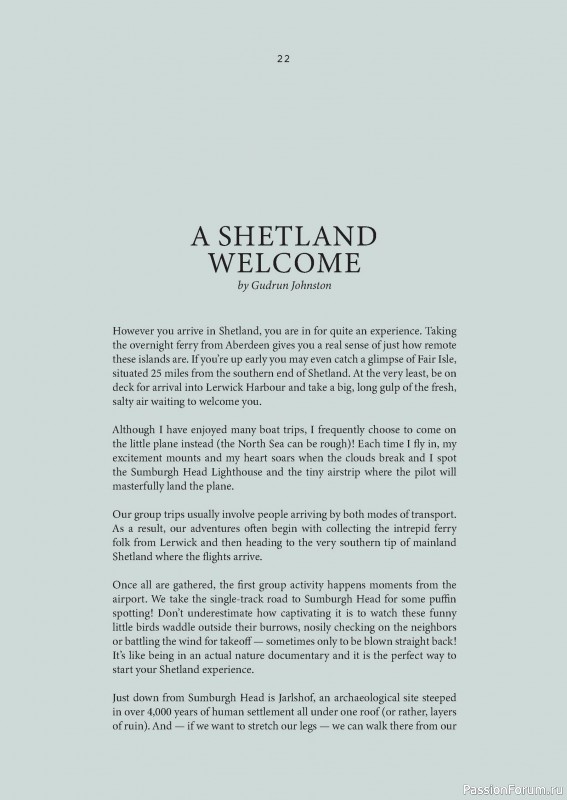 Вязаные проекты в книге «Grand Shetland Adventure Knits». Часть 1.