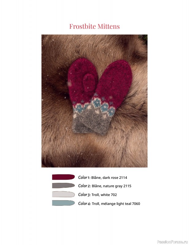 Вязаные проекты в книге «Happy Nordic Knits»