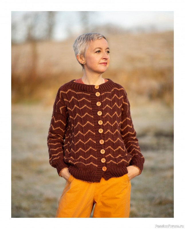 Вязаные проекты в книге «Knitting Season».
