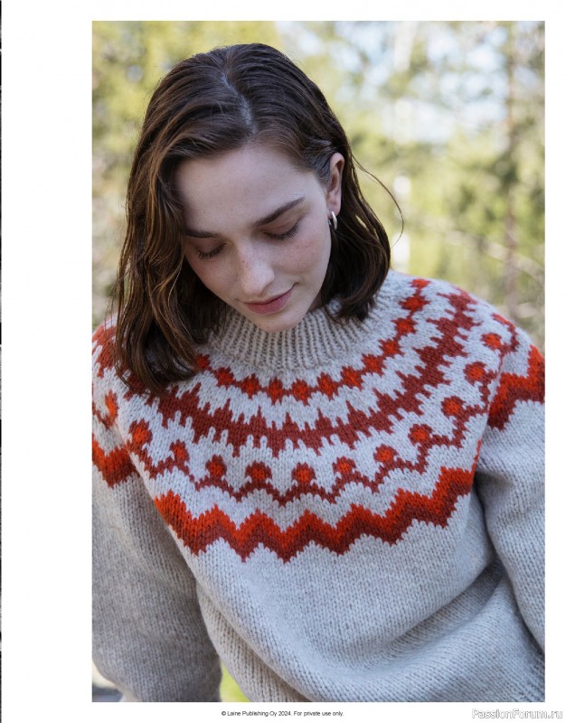 Вязаные проекты в журнале &laquo;Laine Nordic Knits 2024&raquo;