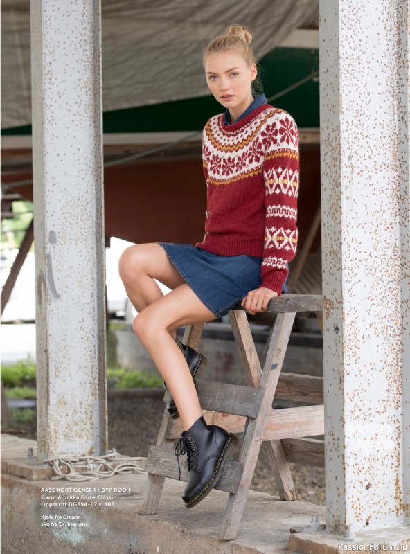 Вязаные проекты в журнале «Yarnmade №2 2019 Autumn & Winter Collection».